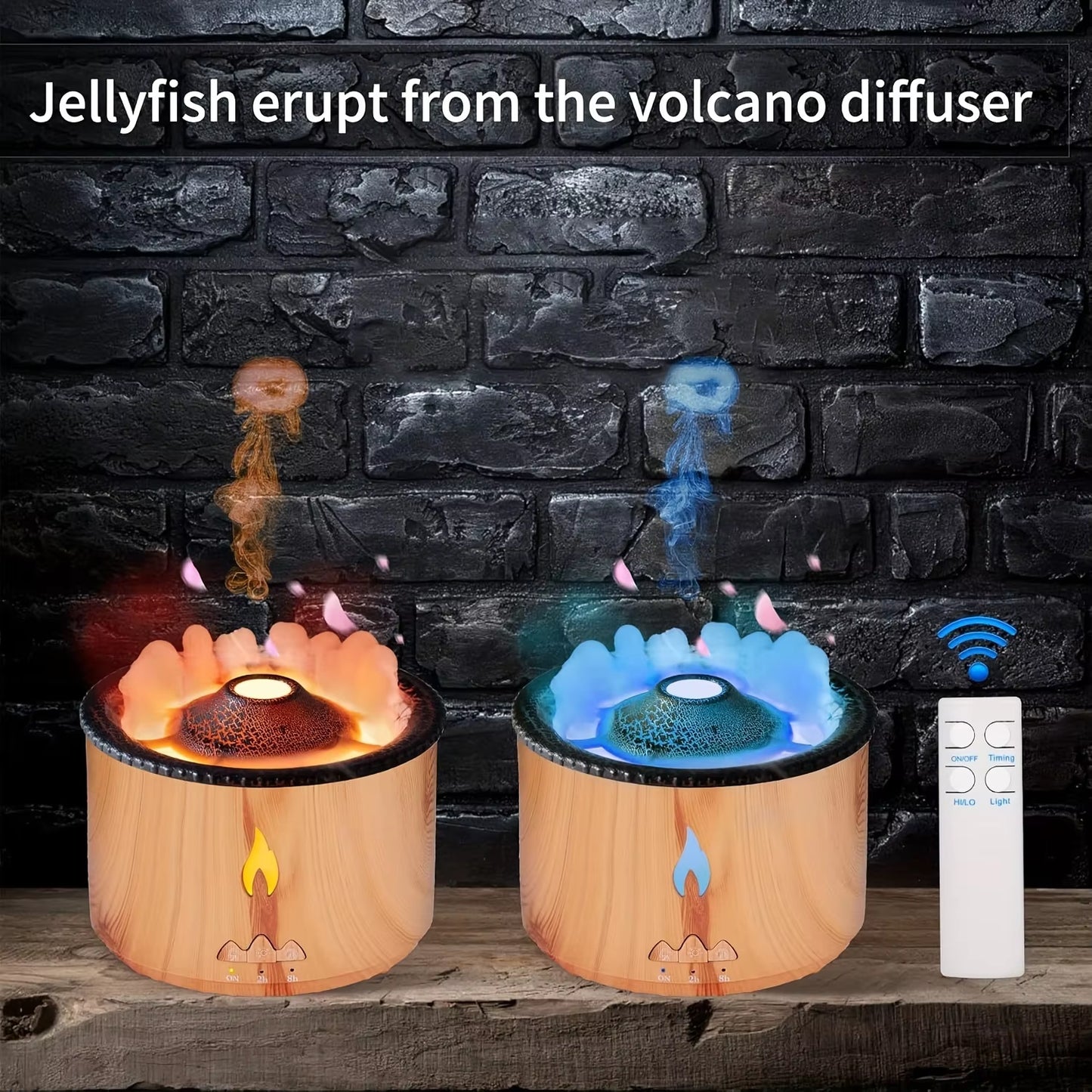 Volcano Aromatherapy Diffuser & Humidifier | Includes Essential Oils