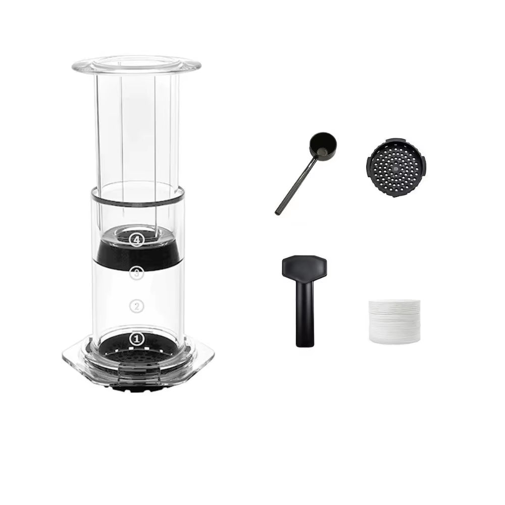 Portable French Press Travel Coffee Maker | Lightweight Outdoor Camping Kettle – Brew Anywhere