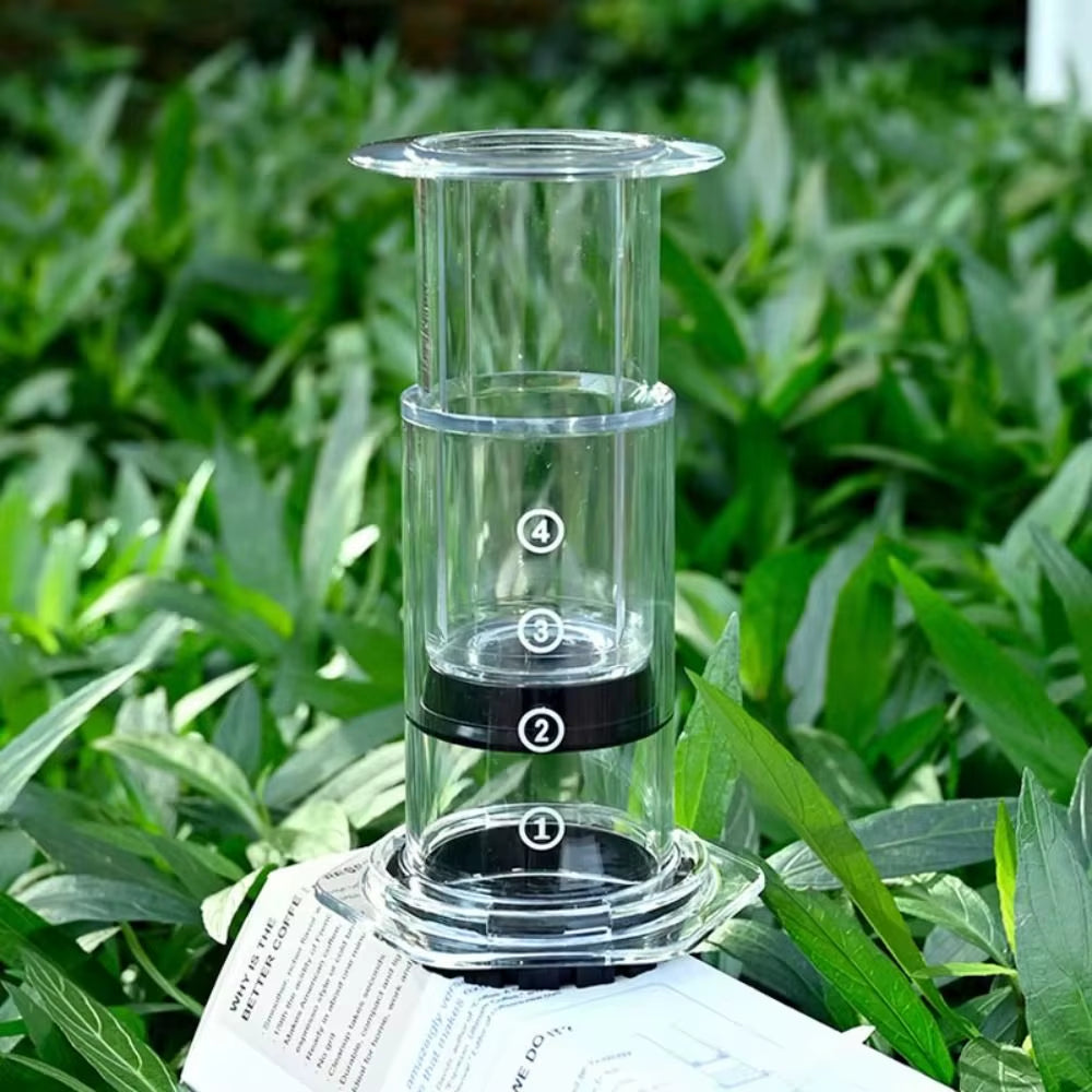 Portable French Press Travel Coffee Maker | Lightweight Outdoor Camping Kettle – Brew Anywhere
