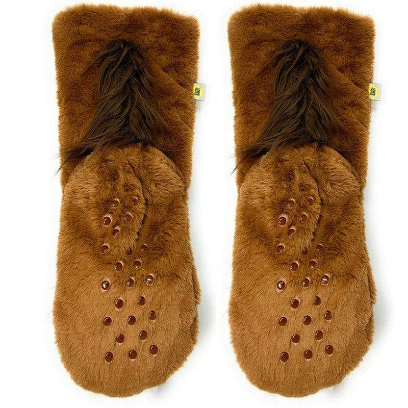 Horse Play Kids' Plush Animal Slipper Socks
