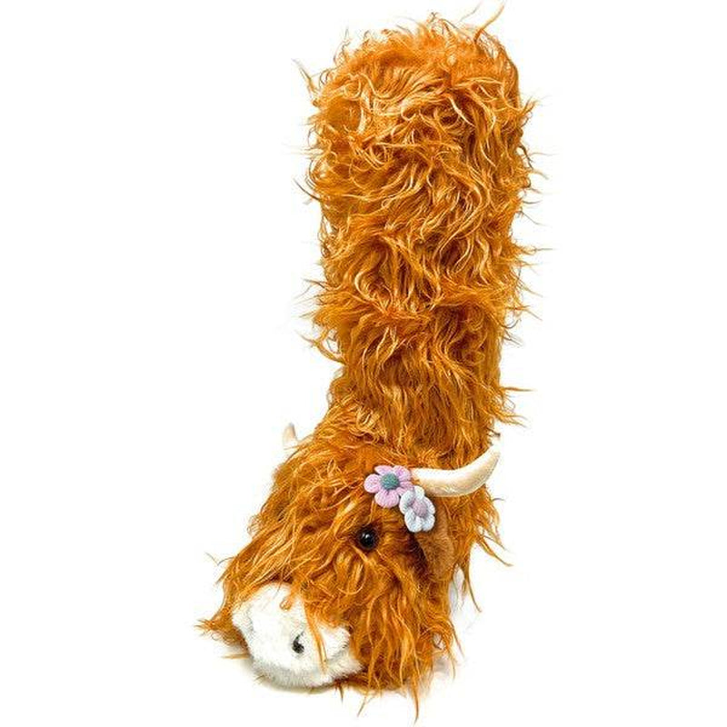 Cozy Kids' Highland Cattle Fun Plush Animal Slipper Socks – Cozy, Playful, and Gift‑Ready!